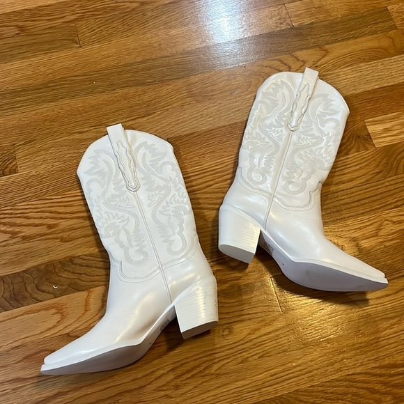 Free People x Jeffrey Campbell Dagget Cowboy Boots  Size 8.5 NEW - Picture 8 of 17